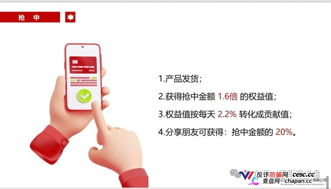 紧急预警｜“贞观天下”国瓷文票：日化2.2%+六级传销，抢单1.6倍权益，提现已变慢，崩盘在即(4)