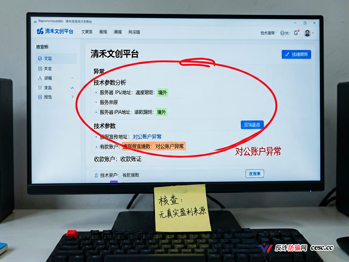 清禾文创：该项目的收益真相：钱从哪来，去往何处，崩盘风险极高，立即撤出
