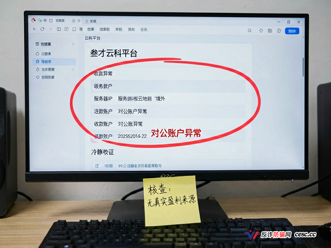 叁才云科高危期已到，提现通道正在关闭，重点监控，本金清零